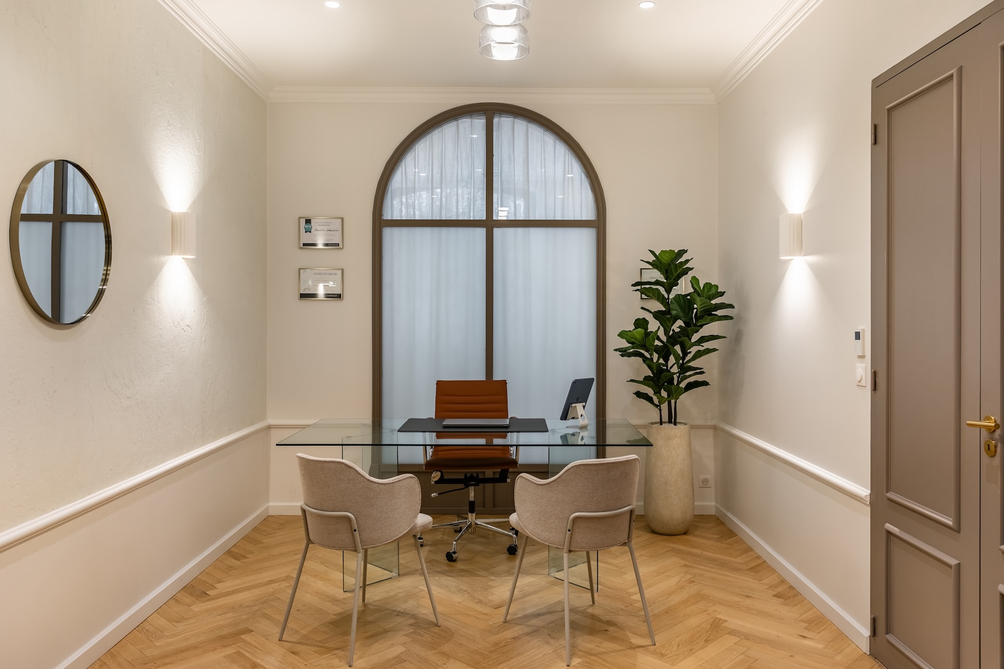 13 — Cabinet médical esthétique — design intérieur luxe Bordeaux — Vaissié Studio