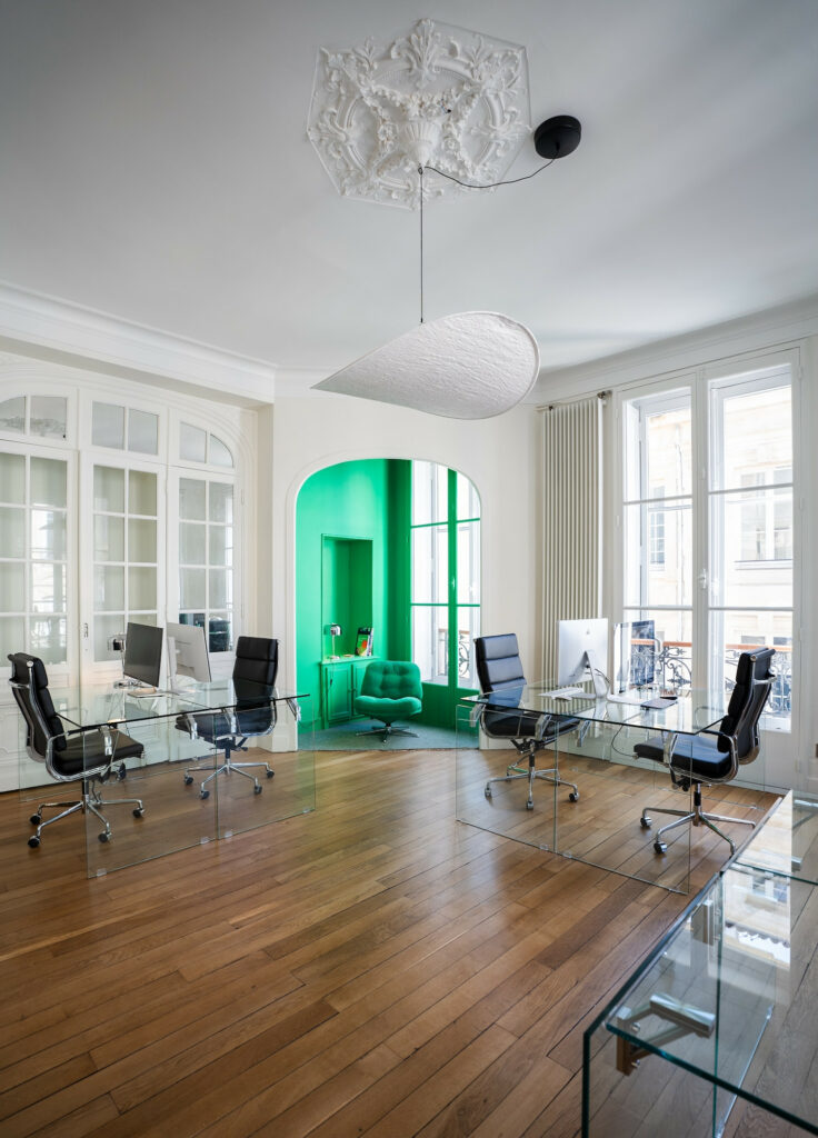 Bureaux Vaissié Studio — architecture intérieure Bordeaux — rénovation appartement haussmannien